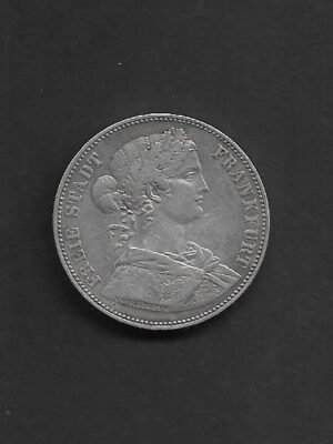 1862 Frankfurt szabad városa - Vereinsthaler