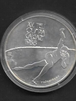 1986 Calgary téli olimpia 500-ft ezüst BU PRÓBAVERET