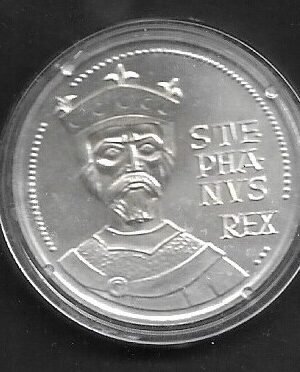 1972 Szt.István 100-ft ezüst BU PRÓBAVERET