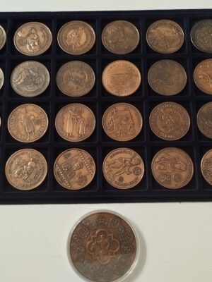 MÉE Székesfehérvári királyok bronz teljes 1.sor