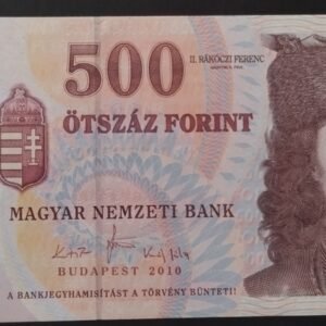 2010 500 EB alacsony sorszám 20-as UNC