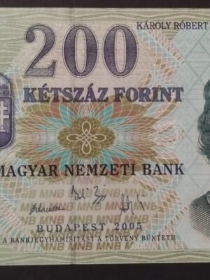 2005 200 ft  alacsony sorszám 000015 UNC