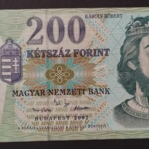 2002 200 ft extra alacsony sorszám 00004 UNC
