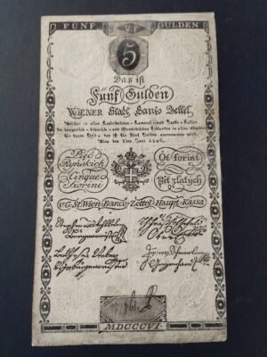 1806 5 gulden javított