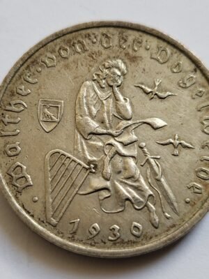 1930 3 reichsmark A - Walther von der Vogelweide
