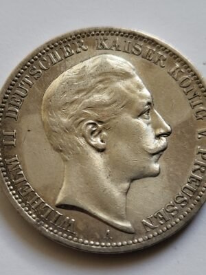 1908 3 mark/márka A - Poroszország
