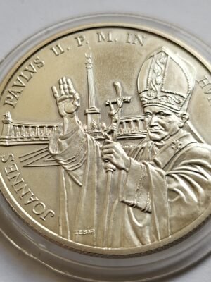 1991 - 500 forint Pápalátogatás BU