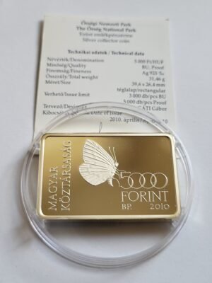 2010 Őrség ezüst 5000 forint PP+certi