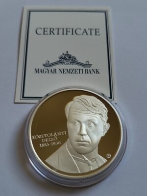 2010. évi 5000-ft Kosztolányi Dezső PP+certi