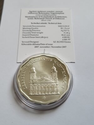 2007 5000-ft Debreceni református nagytemplom BU+certi