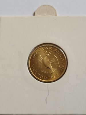 1947 citrom 10 fillér artex rozettás