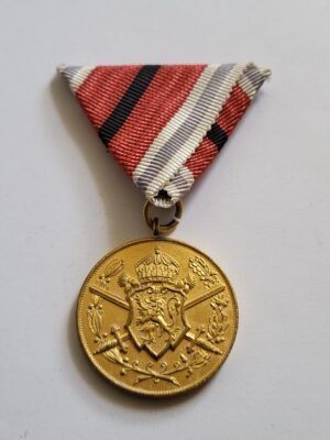 BULGÁRIA HÁBORÚS EMLÉKÉREM 1915 - 1918 EREDETI SZALAGJÁN